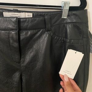 Robert Rodriguez skinny leather pants sz 12 new with tags